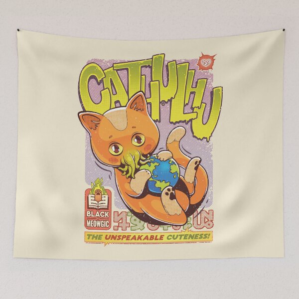 Item preview, Cathulhu / The Unspeakable Cuteness designed and sold by Unictopus.
