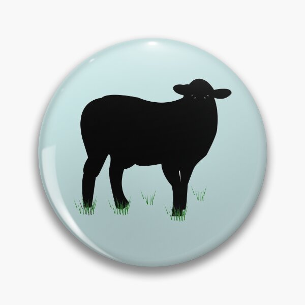 Item preview, Silhouette sheep designed and sold by designInk.