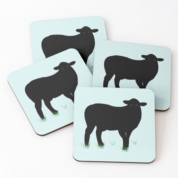 Item preview, Silhouette sheep designed and sold by designInk.