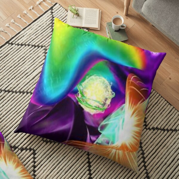 Mystical lightball Floor Pillow
