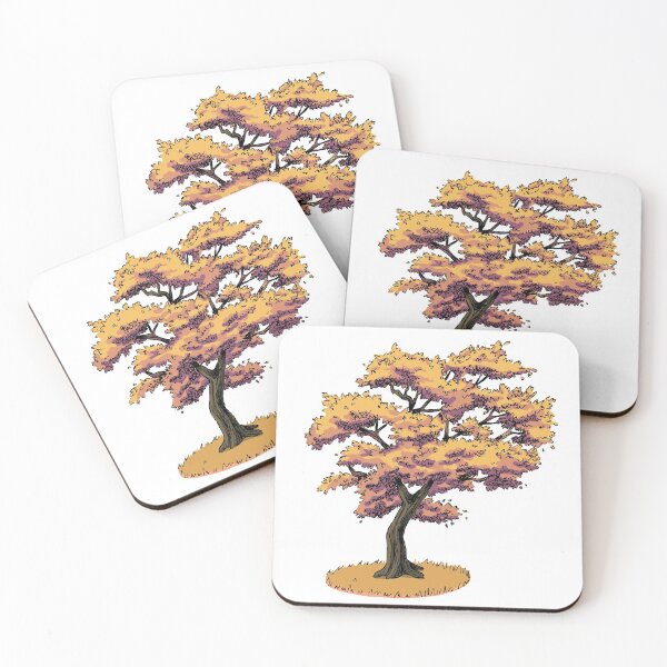 Item preview, Orange autumn tree without background designed and sold by CecyLL.