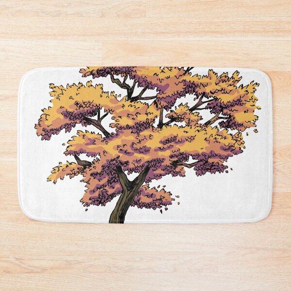 Item preview, Orange autumn tree without background designed and sold by CecyLL.