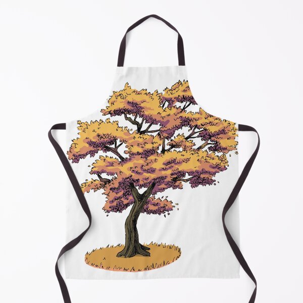 Item preview, Orange autumn tree without background designed and sold by CecyLL.
