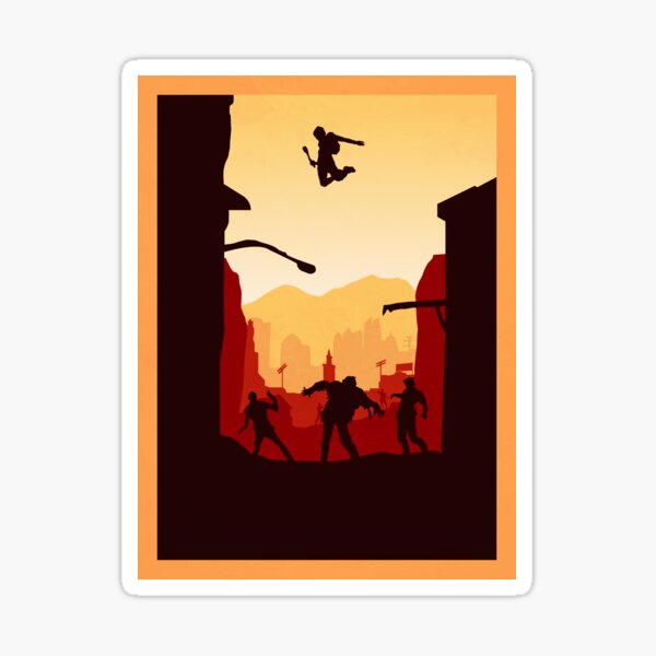 Item preview, Dying Light - Minimalist Travel Style - Video Game Art designed and sold by PopCultArcade.