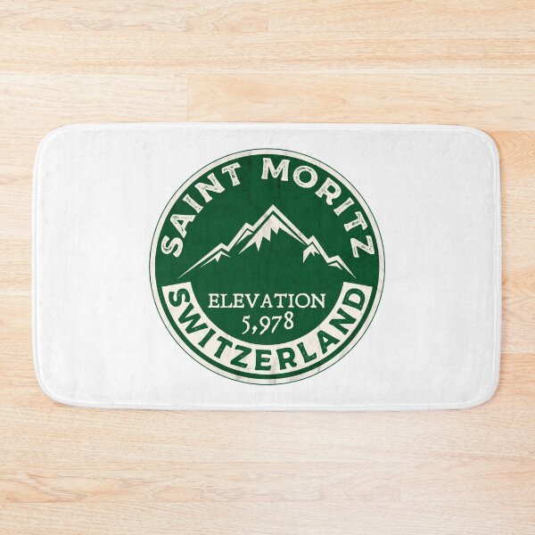 Item preview, Saint Moritz Switzerland Skiing St. Ski designed and sold by DESTINATIONS DECAL.