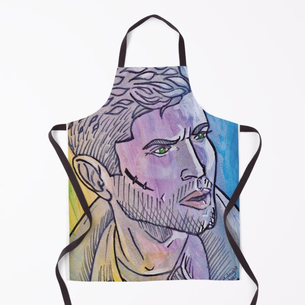 Item preview, Pretty Dean - Acrylic paint and alcohol marker line art designed and sold by MidnightSilver.