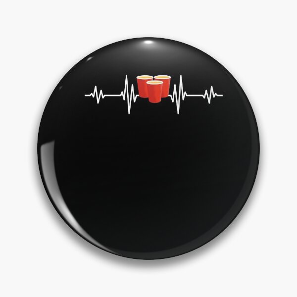 Item preview, Heartbeat red mug - red party mug - white designed and sold by dJ-Design.