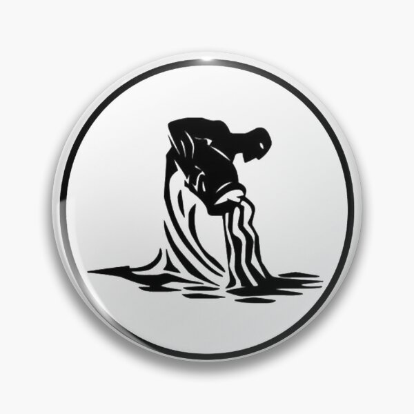 Item preview, Water bearer - Strological Sign designed and sold by ThinkHum.