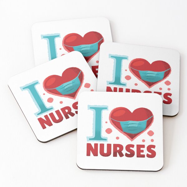 Item preview, I love nurses designed and sold by Piztees.