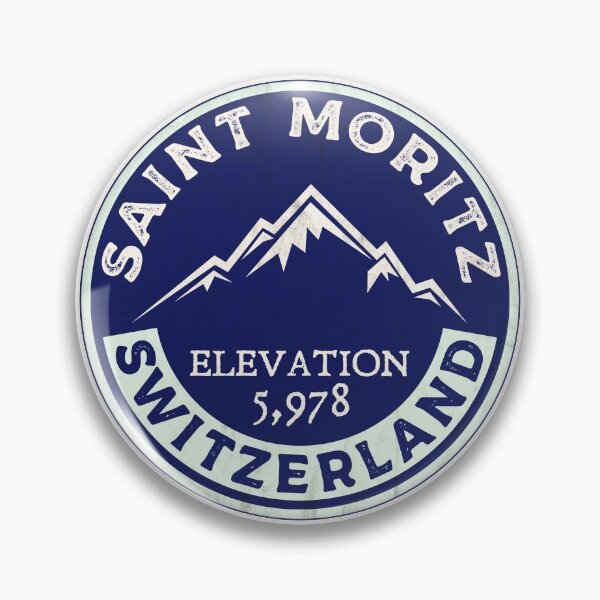 Item preview, Saint Moritz Switzerland Skiing St. Ski designed and sold by DESTINATIONS DECAL.