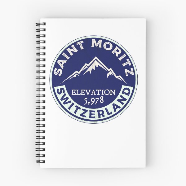 Item preview, Saint Moritz Switzerland Skiing St. Ski designed and sold by DESTINATIONS DECAL.