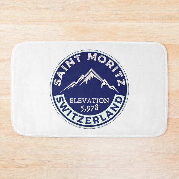 Item preview, Saint Moritz Switzerland Skiing St. Ski designed and sold by DESTINATIONS DECAL.