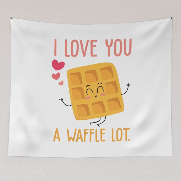 Item preview, I Love you a Waffle lot designed and sold by Talfo Arts.