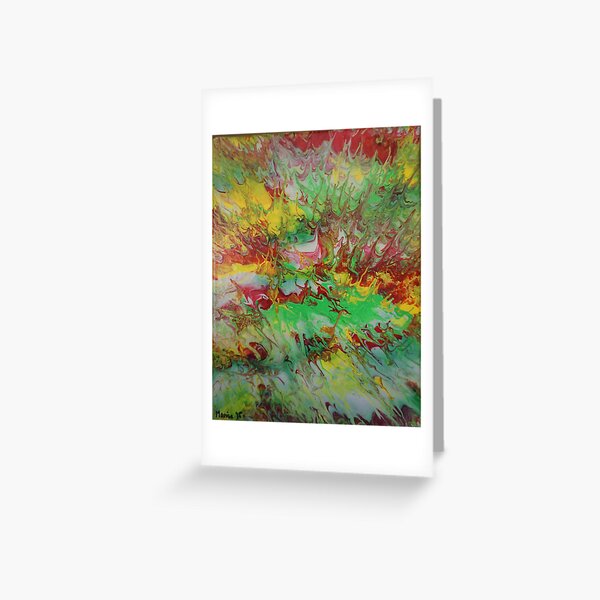 Bursts Greeting Card