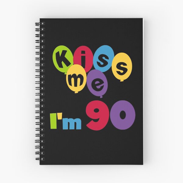 Item preview, Birthday Balloons Kiss Me I'm 90 designed and sold by peacockcards.