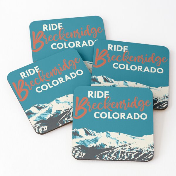 Item preview, Breckenridge Vintage Snowboarding Poster designed and sold by ROEDERcraft.
