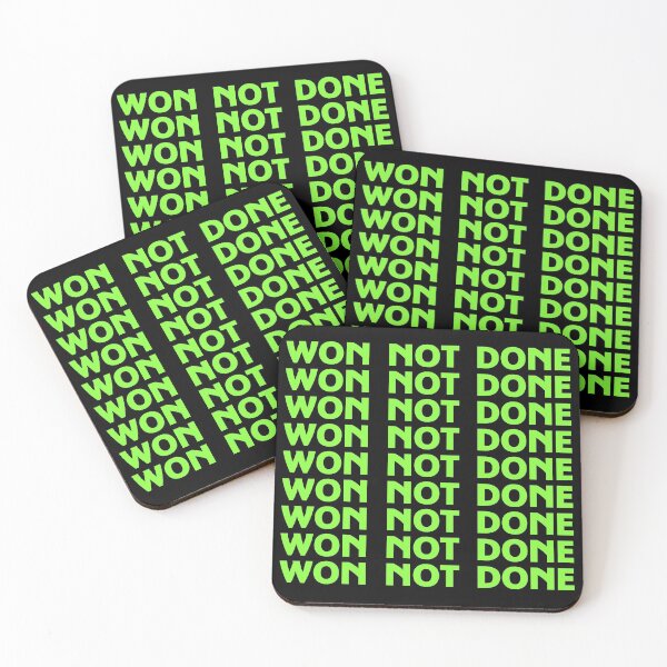 Item preview, Won Not Done Funny Quote Short Joke Husband Wife Friend Gift  designed and sold by cattiktoks1718.