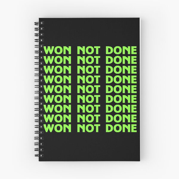 Item preview, Won Not Done Funny Quote Short Joke Husband Wife Friend Gift  designed and sold by cattiktoks1718.