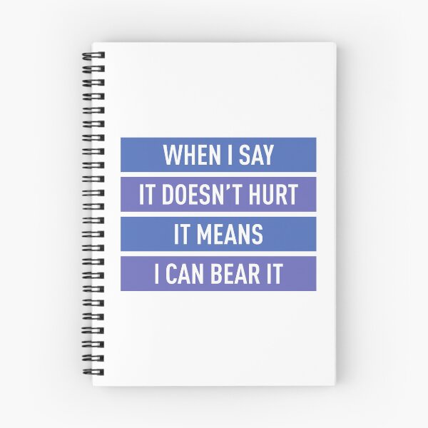 Item preview, When I Say It Doesn't Hurt It Means I Can Bear It (Colors) designed and sold by FilipeFerreira.
