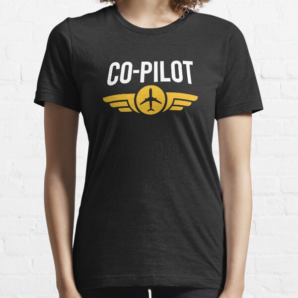 Item preview, Airline Co-Pilot  designed and sold by Uppercase Tees.