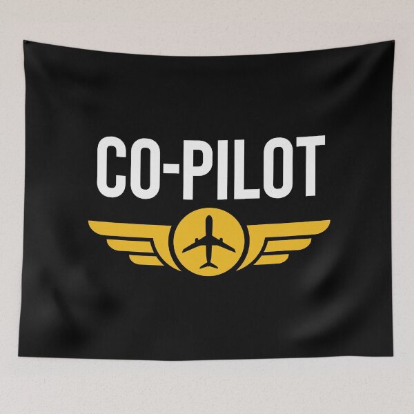 Item preview, Airline Co-Pilot  designed and sold by Uppercase Tees.