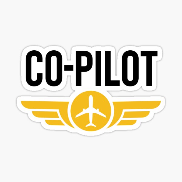 Item preview, Airline Co-Pilot  designed and sold by Uppercase Tees.