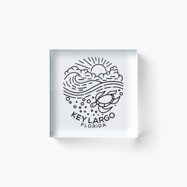 Item preview, Key Largo FL designed and sold by HalpinDesign.