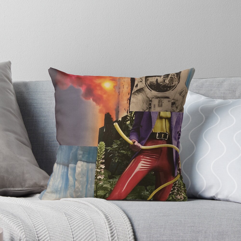 Item preview, Throw Pillow designed and sold by RICOLLAGE.