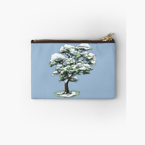 Item preview, White and green winter tree without background designed and sold by CecyLL.