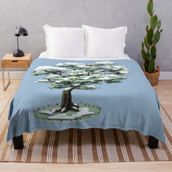 Item preview, White and green winter tree without background designed and sold by CecyLL.