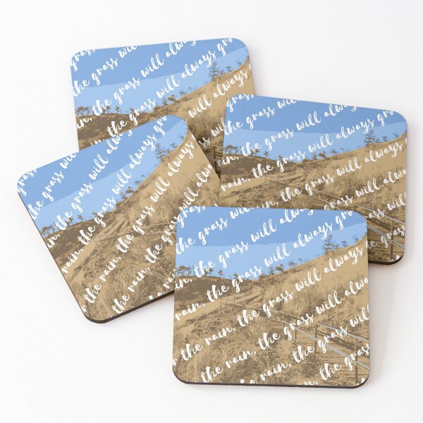 Item preview, Cold meadow image-After the rain, the grass will always grow designed and sold by Wonaso art.