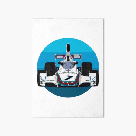 Martini Brabham BT44B 1975 Art Board Print for Sale by FromThe8Tees