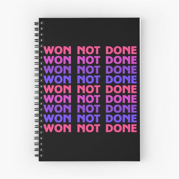 Item preview, Won Not Done Funny Quote Short Joke Husband Wife Friend Gift  designed and sold by cattiktoks1718.