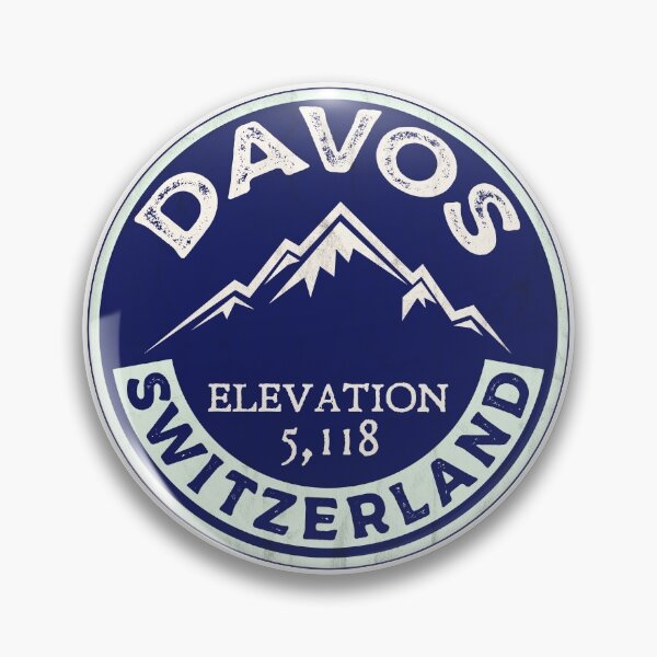Item preview, Davos Switzerland Skiing St. Ski Klosters designed and sold by DESTINATIONS DECAL.