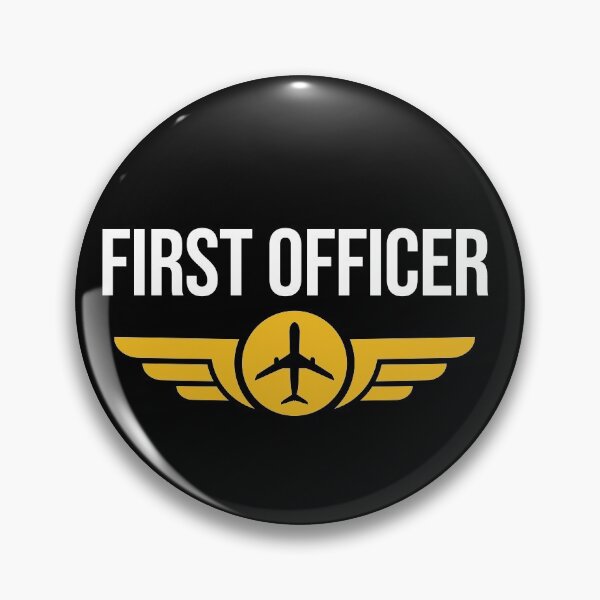 Item preview, First Officer  designed and sold by Uppercase Tees.