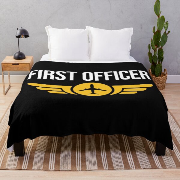 Item preview, First Officer  designed and sold by Uppercase Tees.