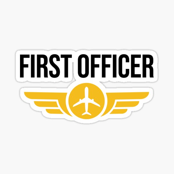 Item preview, First Officer  designed and sold by Uppercase Tees.