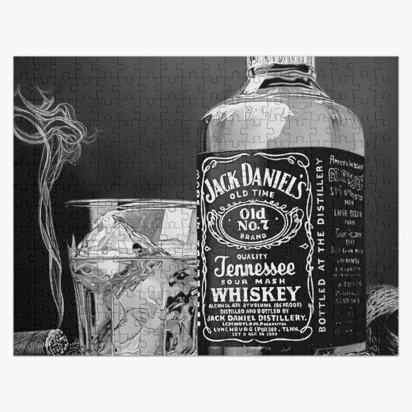 After Hours V B/W Jigsaw Puzzle