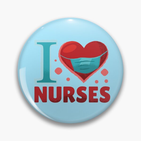 Item preview, I love nurses and medical staff designed and sold by Piztees.