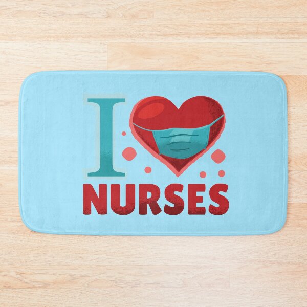 Item preview, I love nurses and medical staff designed and sold by Piztees.