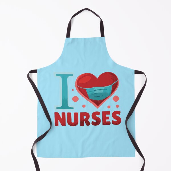 Item preview, I love nurses and medical staff designed and sold by Piztees.