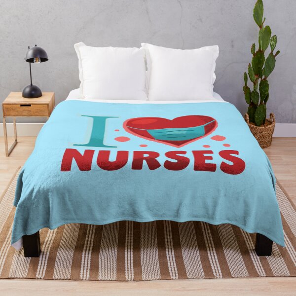 Item preview, I love nurses and medical staff designed and sold by Piztees.