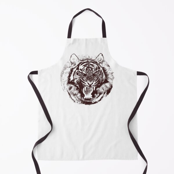 Item preview, Snarling Tiger Vintage Illustration designed and sold by smnessen.