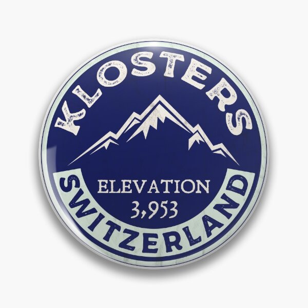Item preview, Klosters Switzerland Skiing St. Ski Davos designed and sold by DESTINATIONS DECAL.