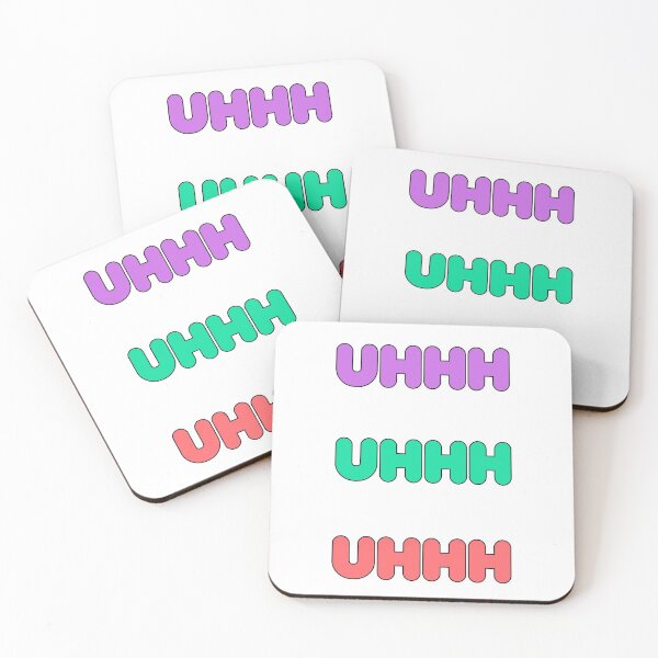 Item preview, Uhhhh - Uhhh (3 Sticker Pack) designed and sold by WonderWear.
