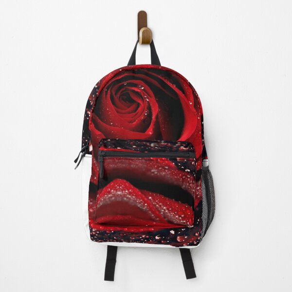 Item preview, Black red rose with water drops designed and sold by Lefteris Betsis.