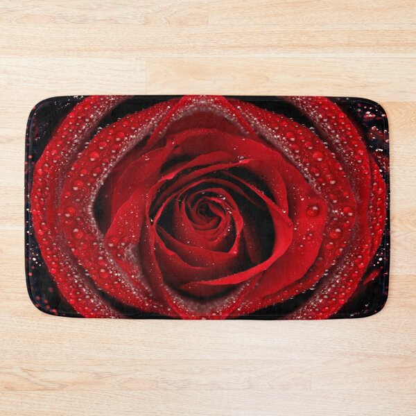 Item preview, Black red rose with water drops designed and sold by Lefteris Betsis.