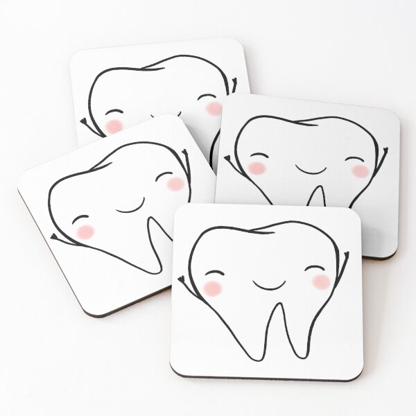 Item preview, Happy Tooth (white) designed and sold by Happimola Designs.