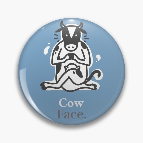 Item preview, Cow Face designed and sold by GaliYoga.