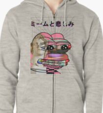 Memes and Sadness Zipped Hoodie